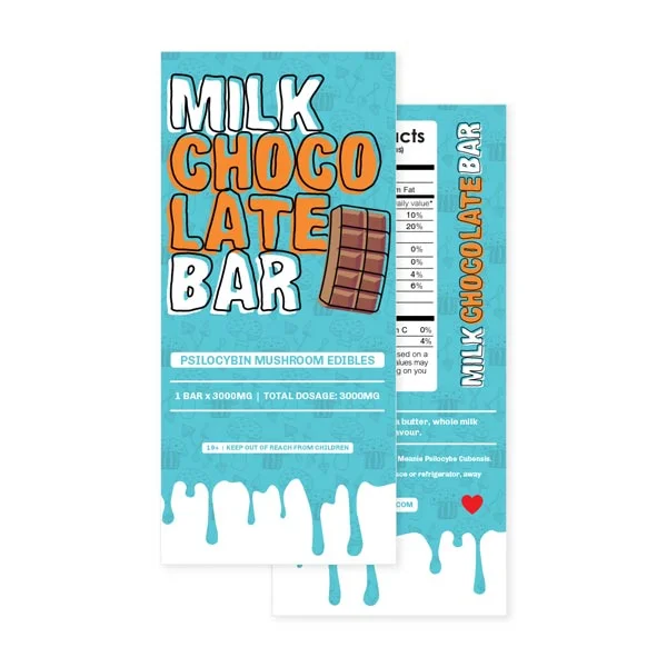 Magic Mushroom Milk Chocolate Bar – 3 Grams
